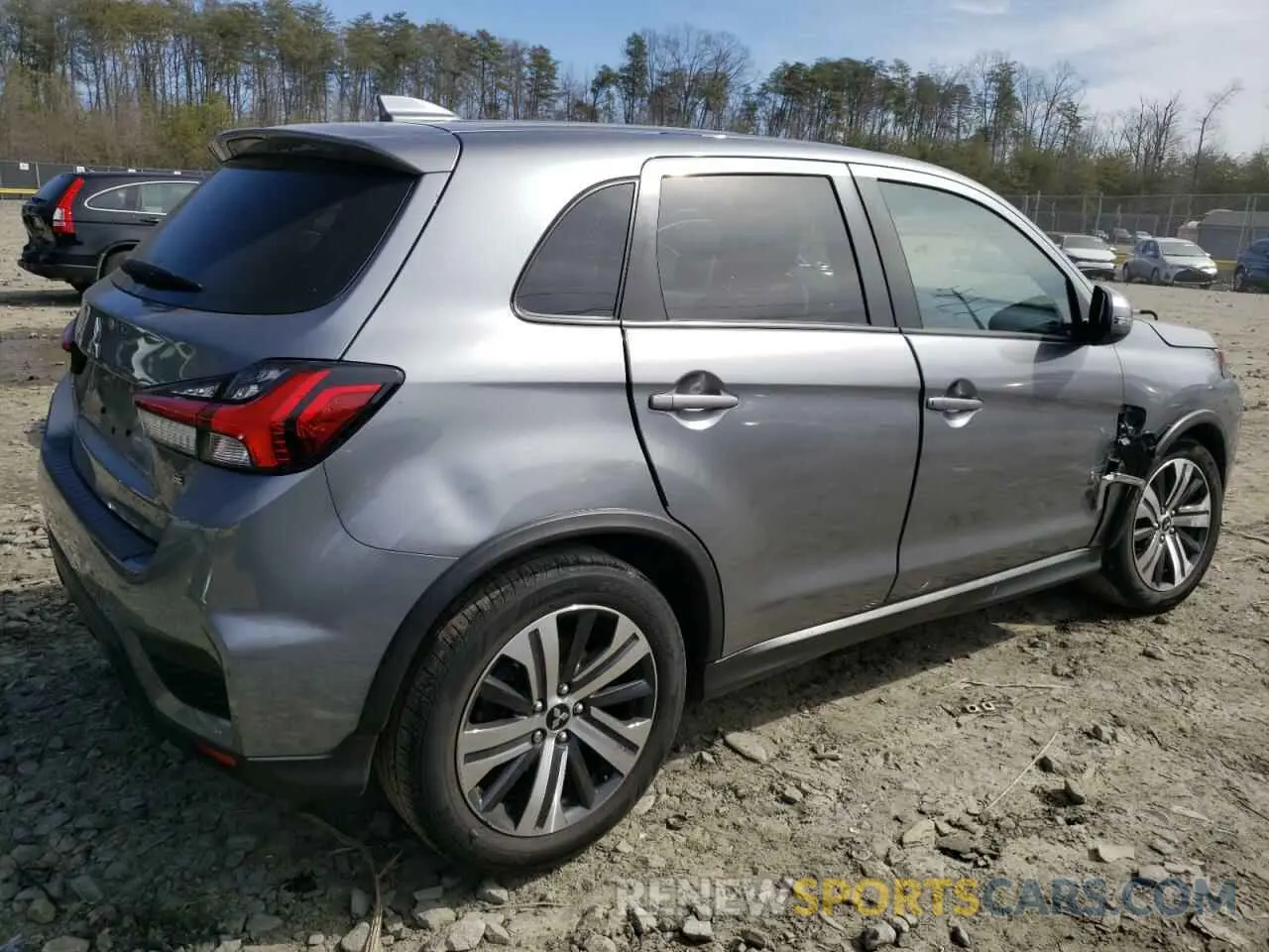 3 Photograph of a damaged car JA4APVAU4NU007395 MITSUBISHI OUTLANDER 2022