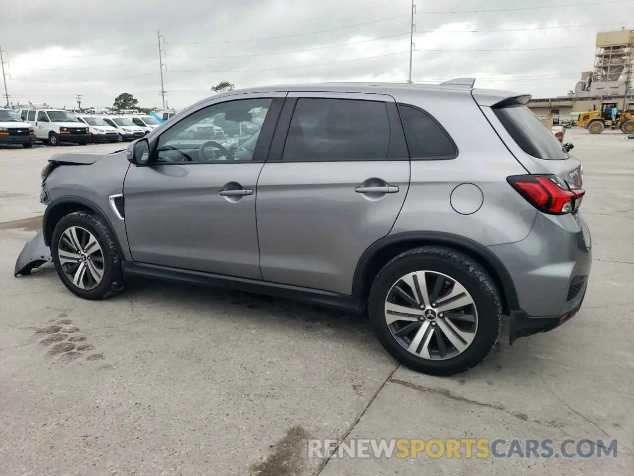 2 Photograph of a damaged car JA4APVAU5NU008300 MITSUBISHI OUTLANDER 2022