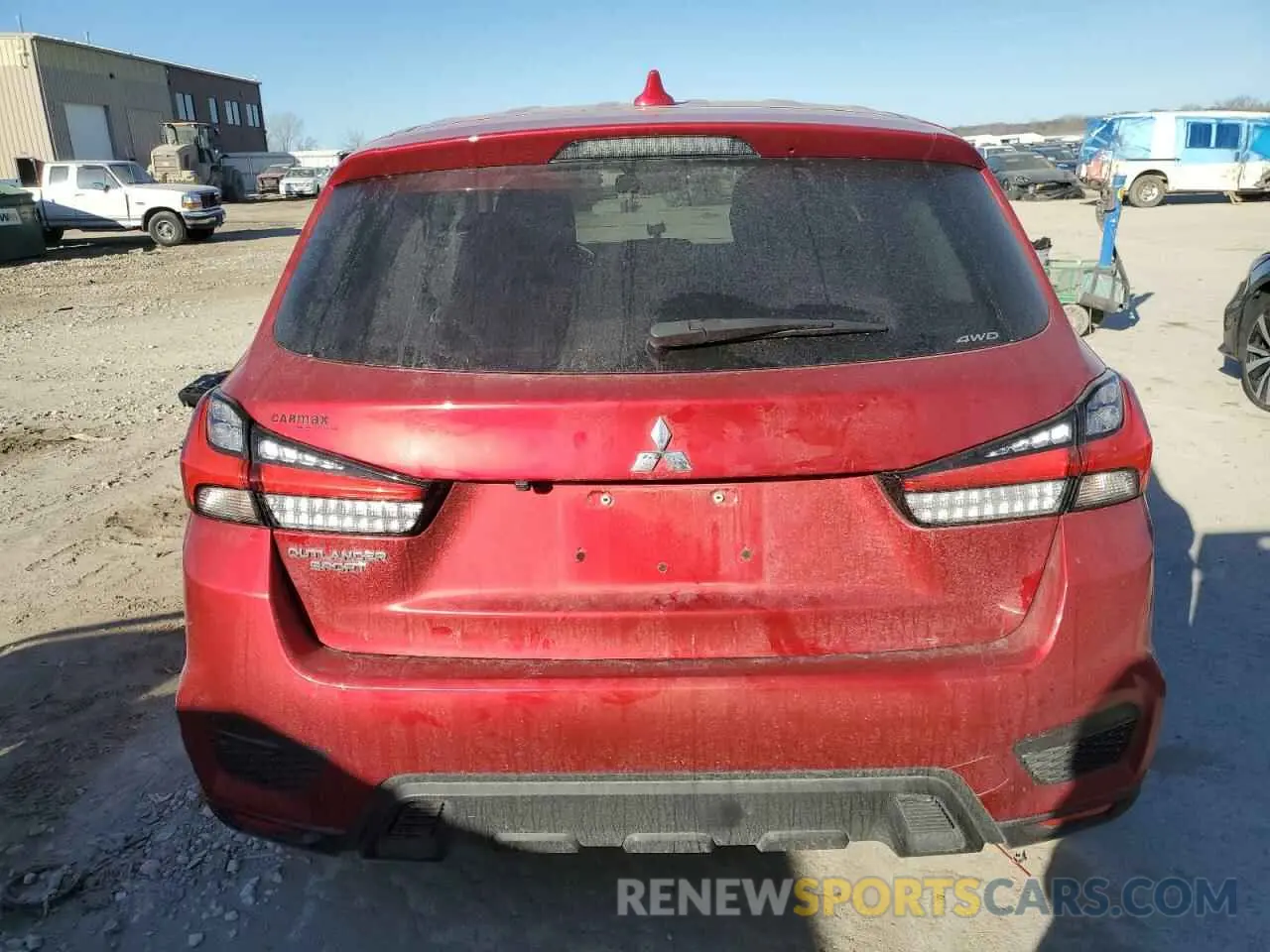 6 Photograph of a damaged car JA4ARUAU3NU002919 MITSUBISHI OUTLANDER 2022
