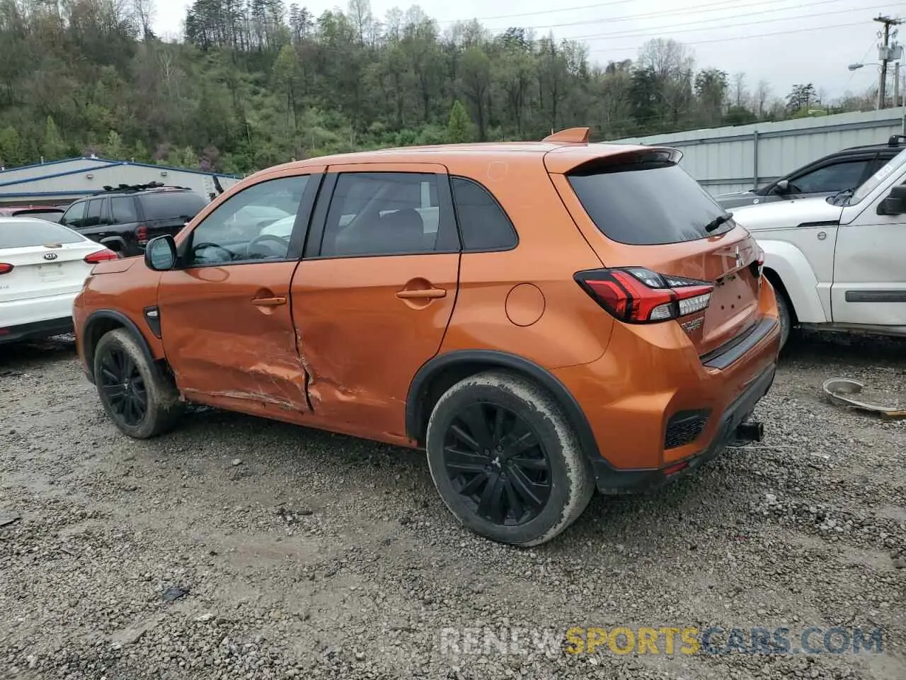 2 Photograph of a damaged car JA4ARUAU4NU006896 MITSUBISHI OUTLANDER 2022