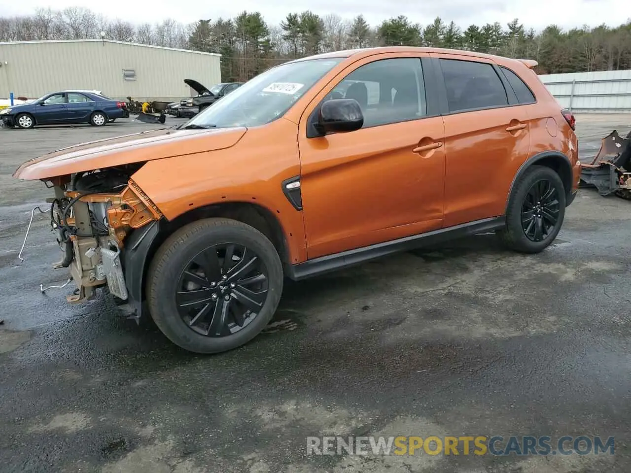 1 Photograph of a damaged car JA4ARUAU8NU013690 MITSUBISHI OUTLANDER 2022