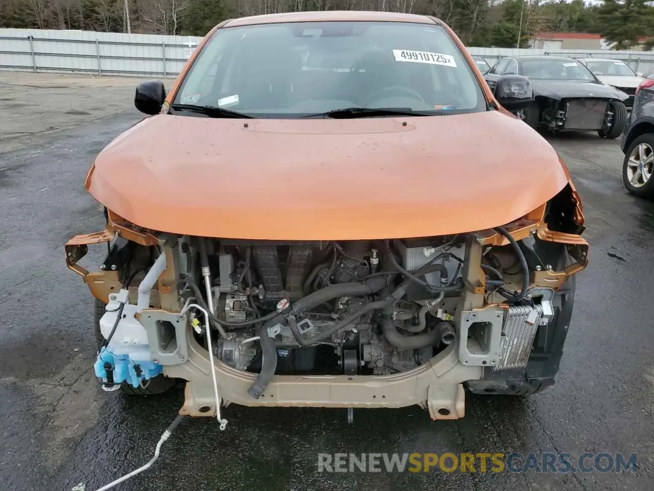 5 Photograph of a damaged car JA4ARUAU8NU013690 MITSUBISHI OUTLANDER 2022