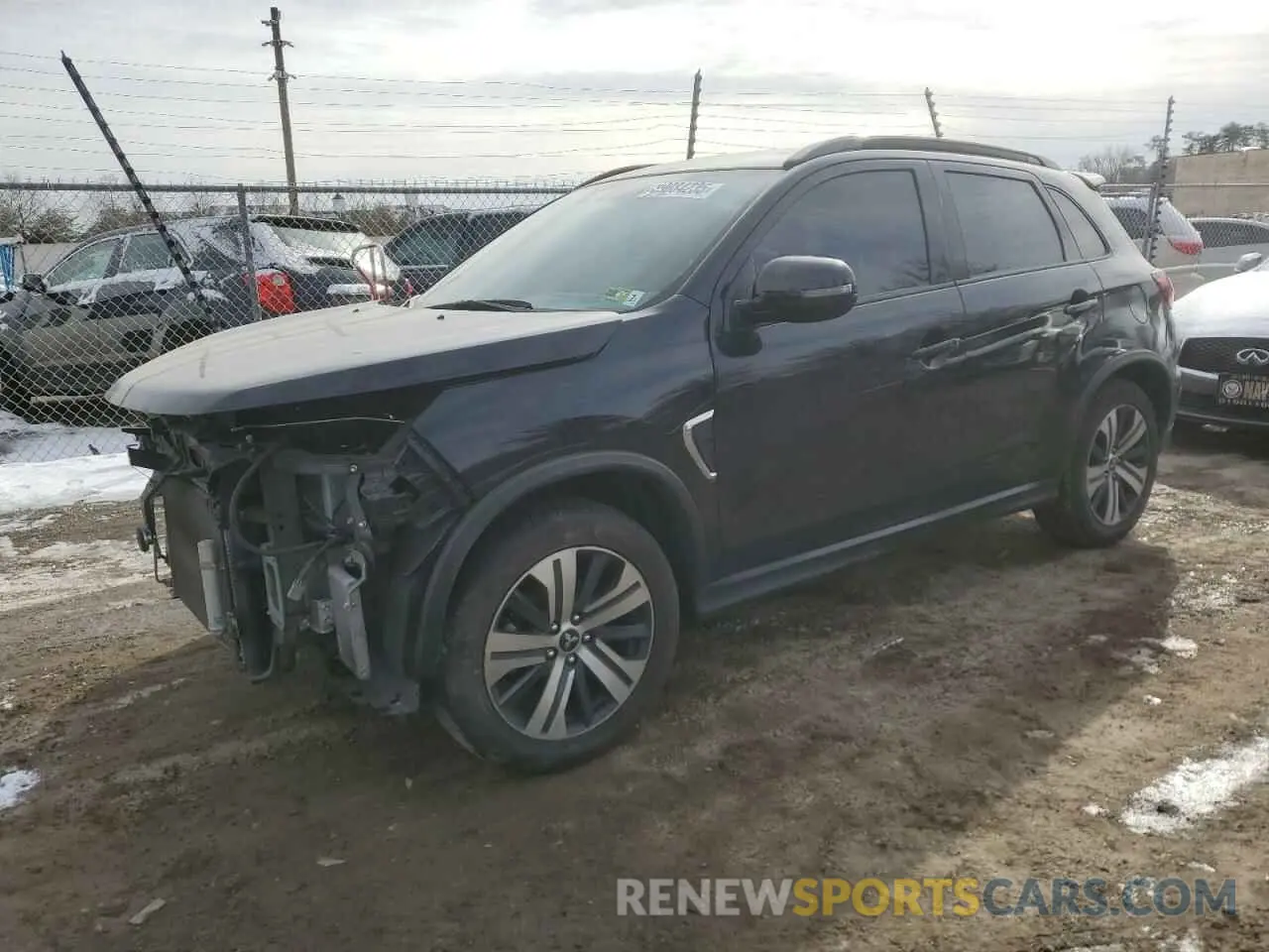 1 Photograph of a damaged car JA4ARVAW5NU002234 MITSUBISHI OUTLANDER 2022
