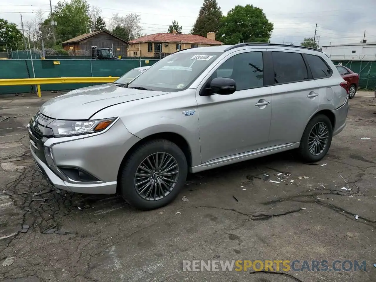 1 Photograph of a damaged car JA4J2VA77NZ022209 MITSUBISHI OUTLANDER 2022