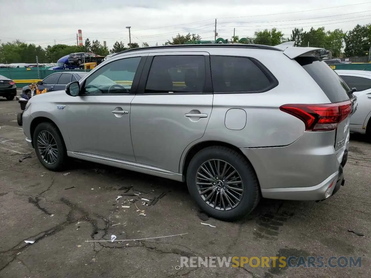 2 Photograph of a damaged car JA4J2VA77NZ022209 MITSUBISHI OUTLANDER 2022