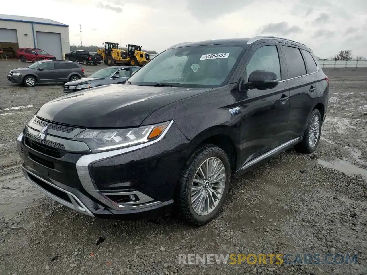 1 Photograph of a damaged car JA4J2VA77NZ027670 MITSUBISHI OUTLANDER 2022