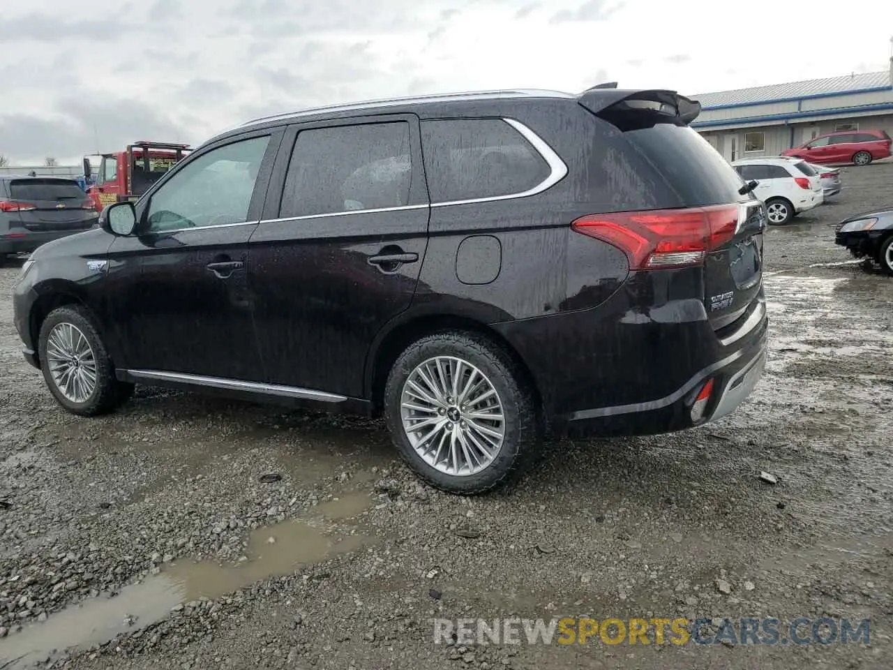 2 Photograph of a damaged car JA4J2VA77NZ027670 MITSUBISHI OUTLANDER 2022