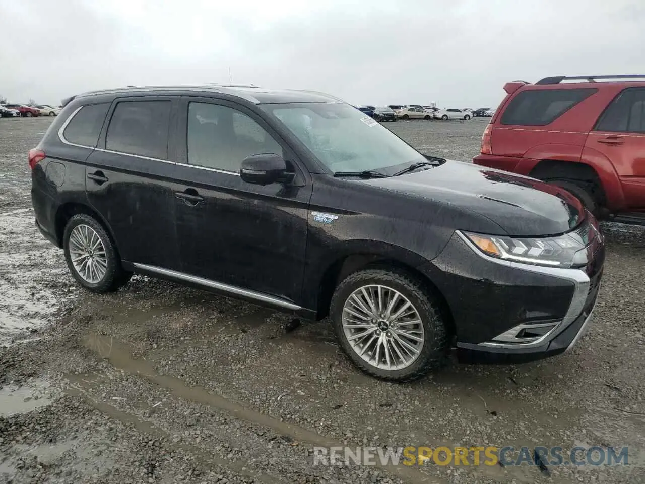 4 Photograph of a damaged car JA4J2VA77NZ027670 MITSUBISHI OUTLANDER 2022