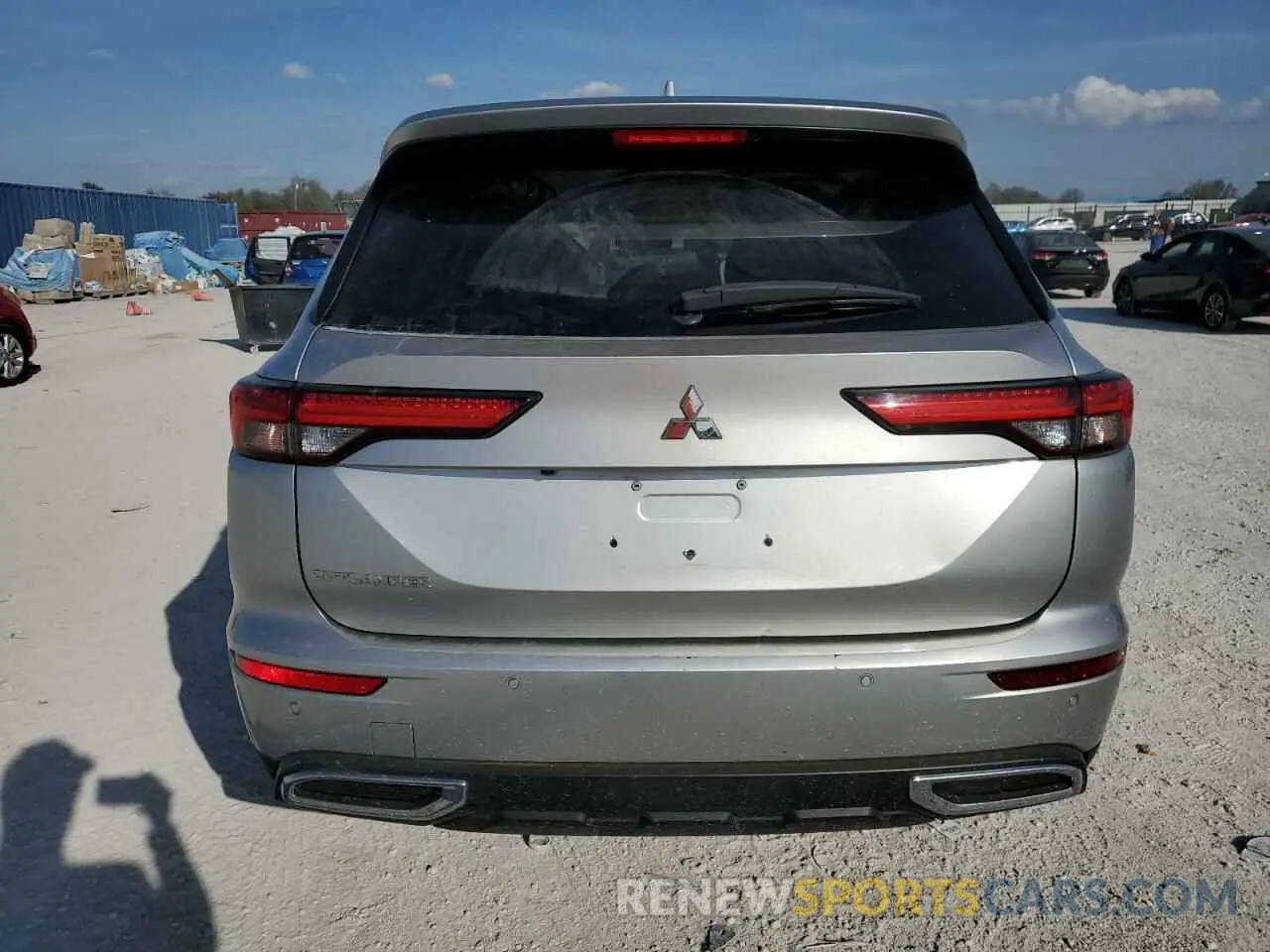 6 Photograph of a damaged car JA4J3TA80NZ033594 MITSUBISHI OUTLANDER 2022