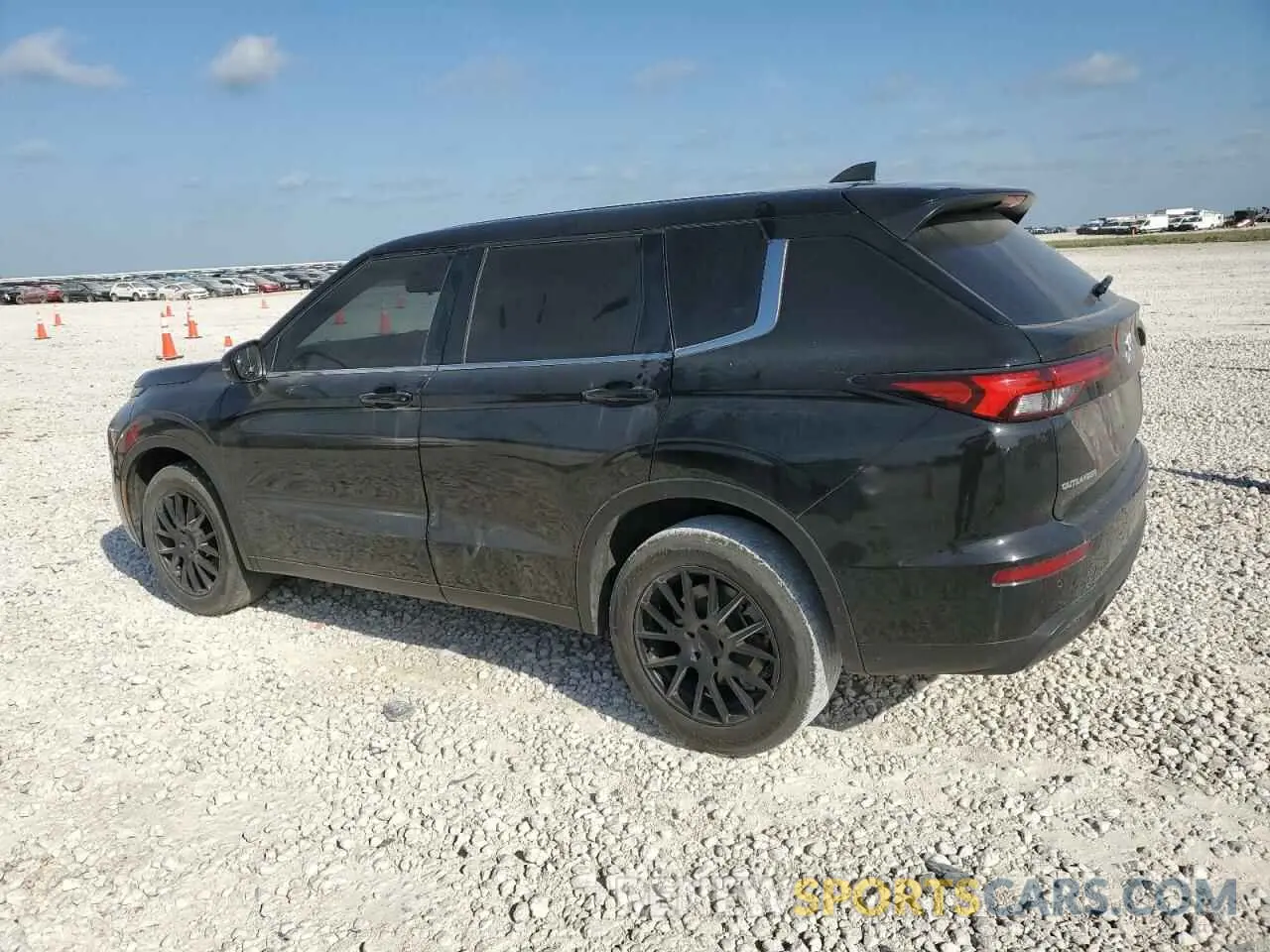2 Photograph of a damaged car JA4J3TA87NZ036265 MITSUBISHI OUTLANDER 2022