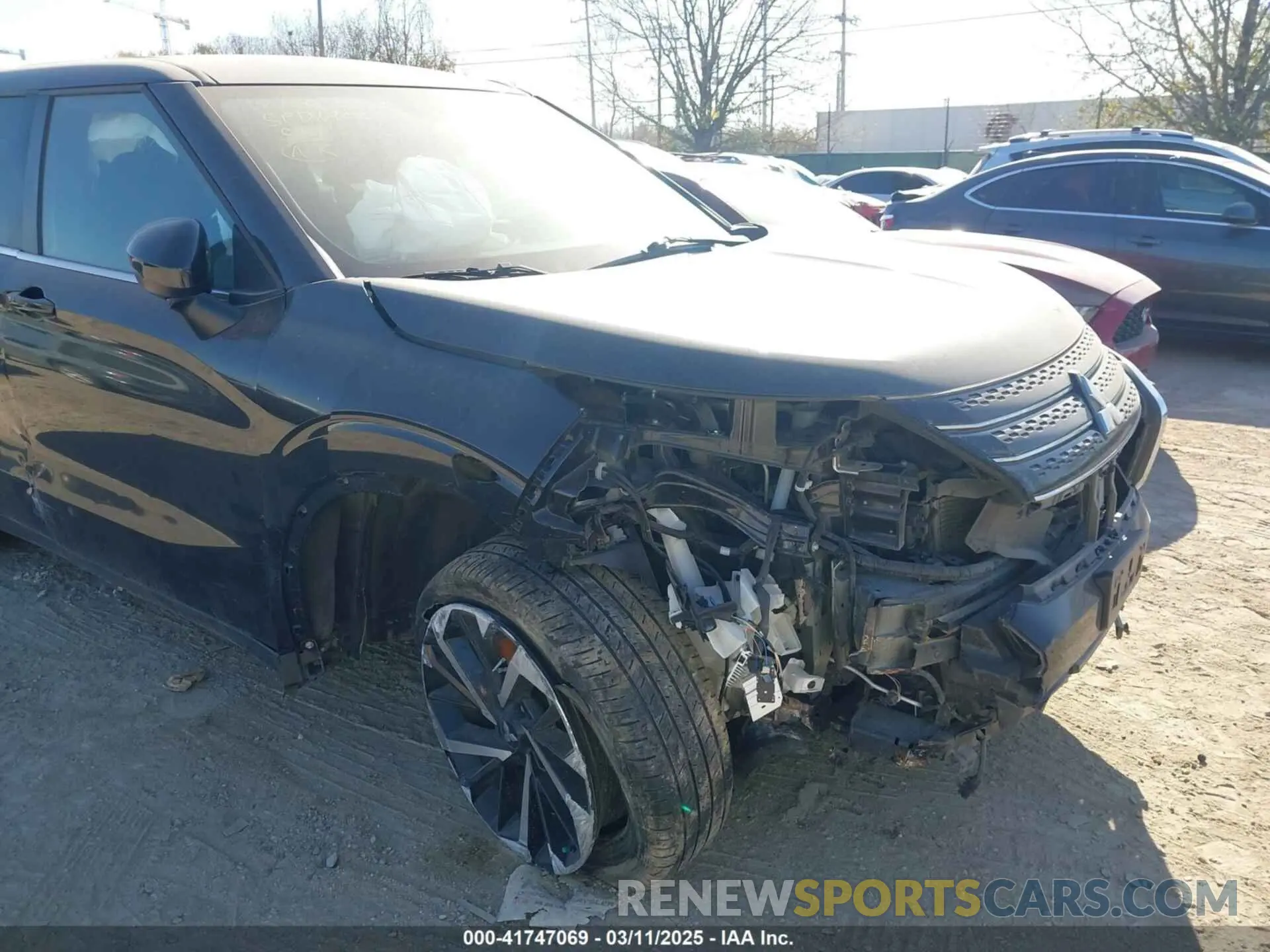 6 Photograph of a damaged car JA4J3TA89NZ054377 MITSUBISHI OUTLANDER 2022