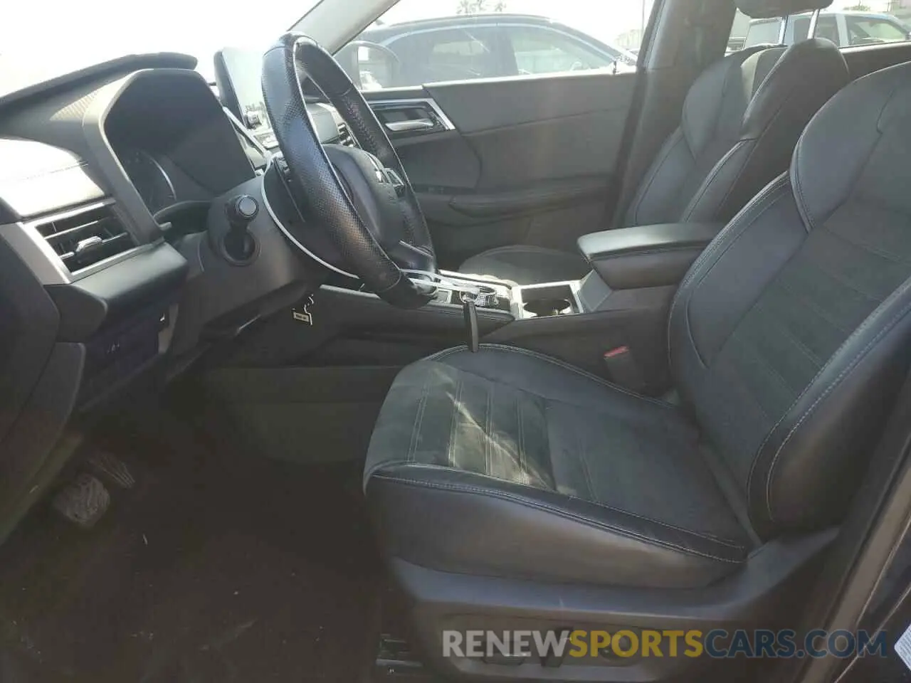7 Photograph of a damaged car JA4J3UA81NZ031732 MITSUBISHI OUTLANDER 2022