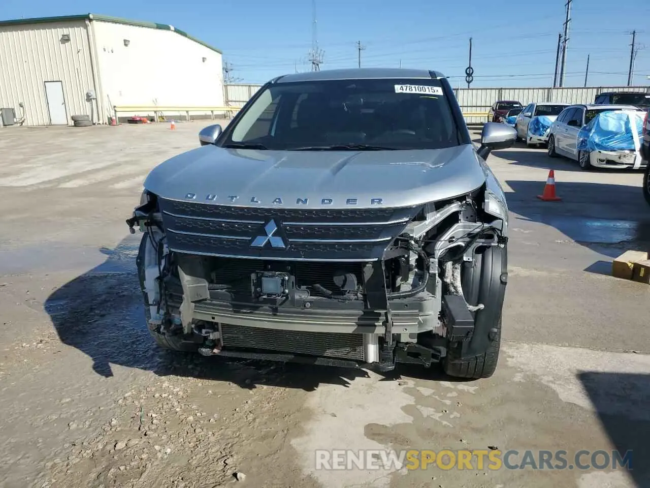 5 Photograph of a damaged car JA4J3UA88NZ022798 MITSUBISHI OUTLANDER 2022
