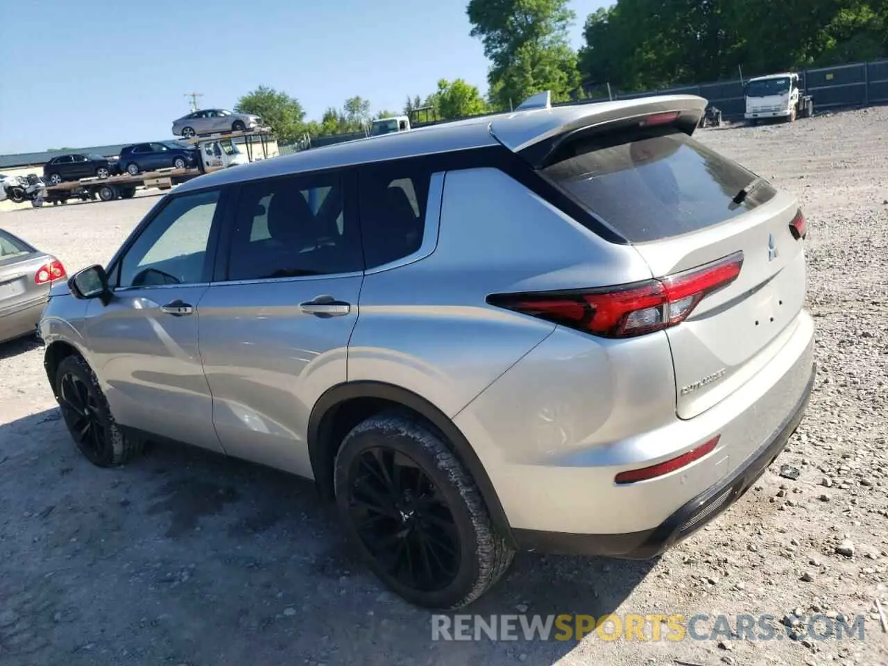 2 Photograph of a damaged car JA4J3UA88NZ078031 MITSUBISHI OUTLANDER 2022