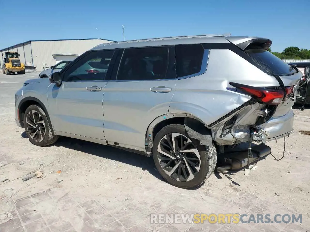 2 Photograph of a damaged car JA4J3VA81NZ073341 MITSUBISHI OUTLANDER 2022