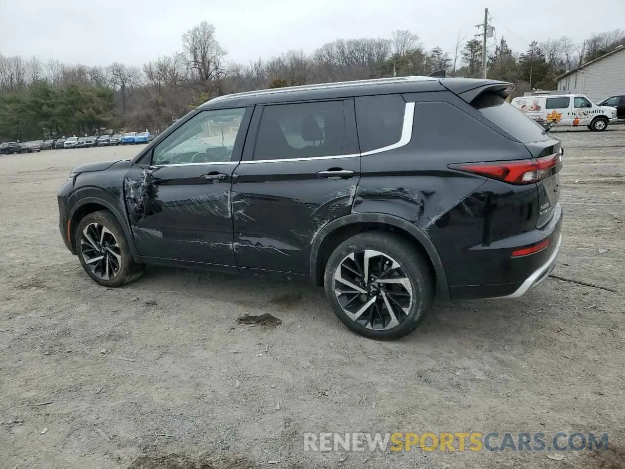 2 Photograph of a damaged car JA4J3VA81NZ073971 MITSUBISHI OUTLANDER 2022