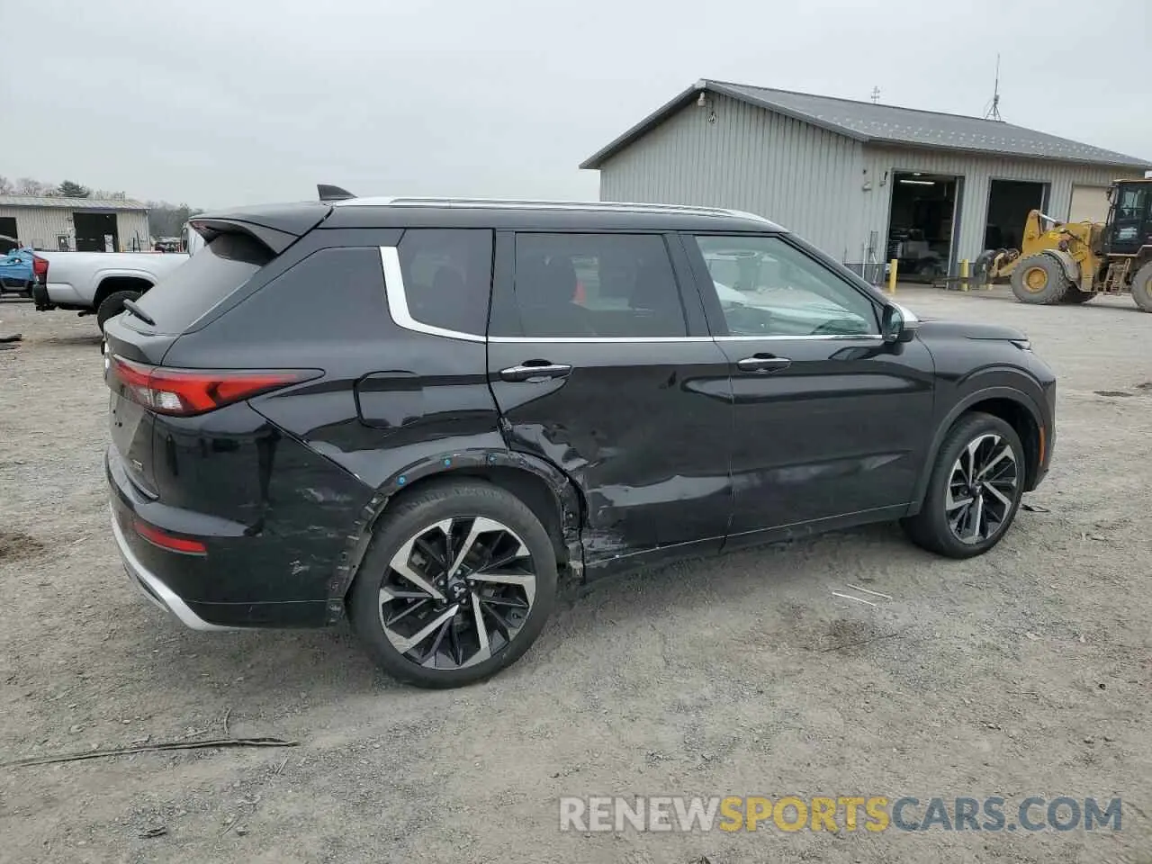 3 Photograph of a damaged car JA4J3VA81NZ073971 MITSUBISHI OUTLANDER 2022