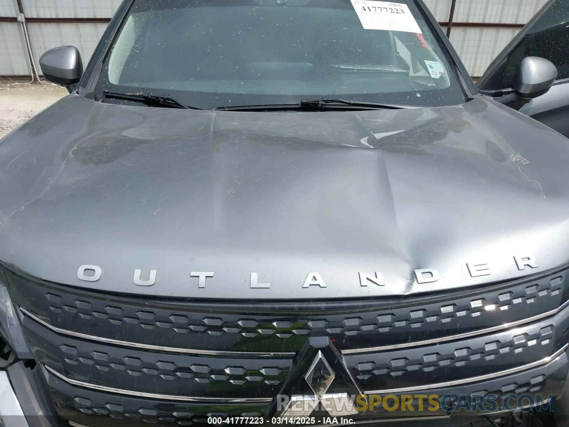 10 Photograph of a damaged car JA4J3VA81NZ077700 MITSUBISHI OUTLANDER 2022