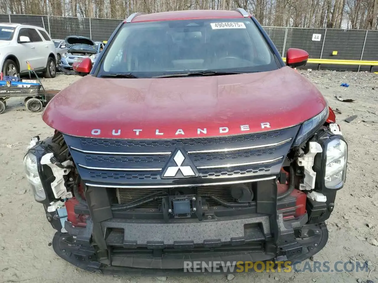 5 Photograph of a damaged car JA4J3VA83NZ087760 MITSUBISHI OUTLANDER 2022