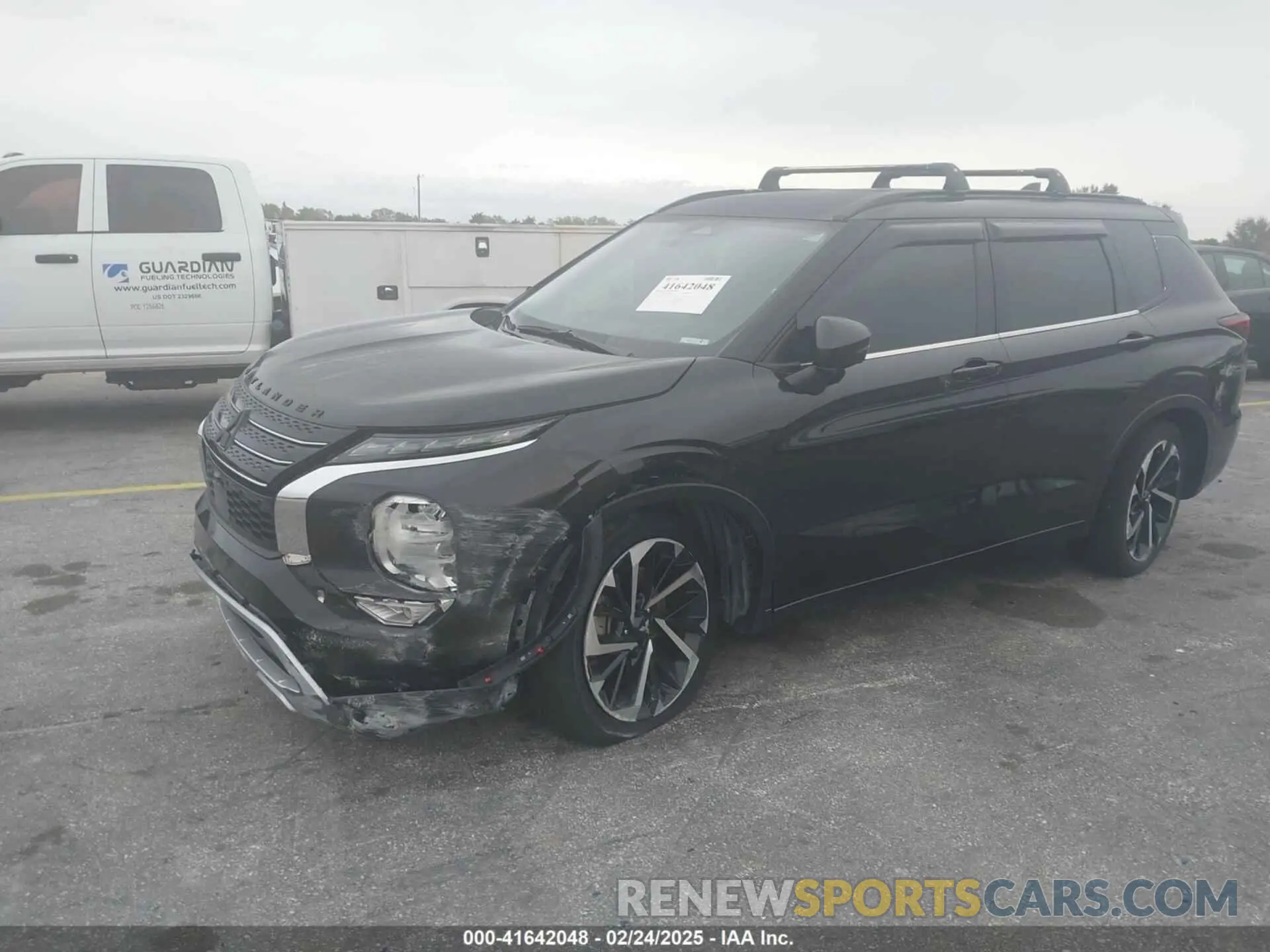 2 Photograph of a damaged car JA4J3VA88NZ055256 MITSUBISHI OUTLANDER 2022