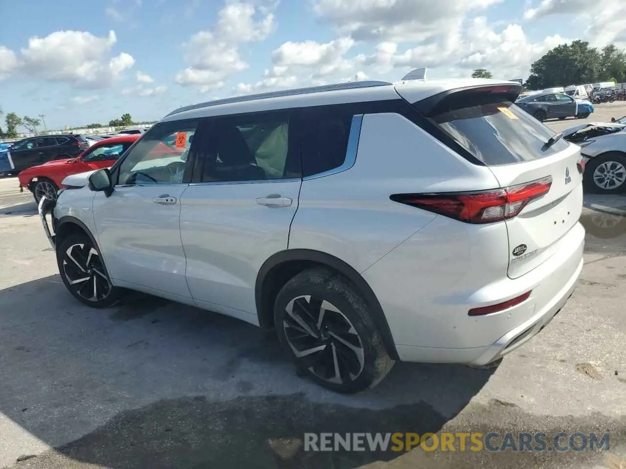 2 Photograph of a damaged car JA4J3VA8XNZ016653 MITSUBISHI OUTLANDER 2022