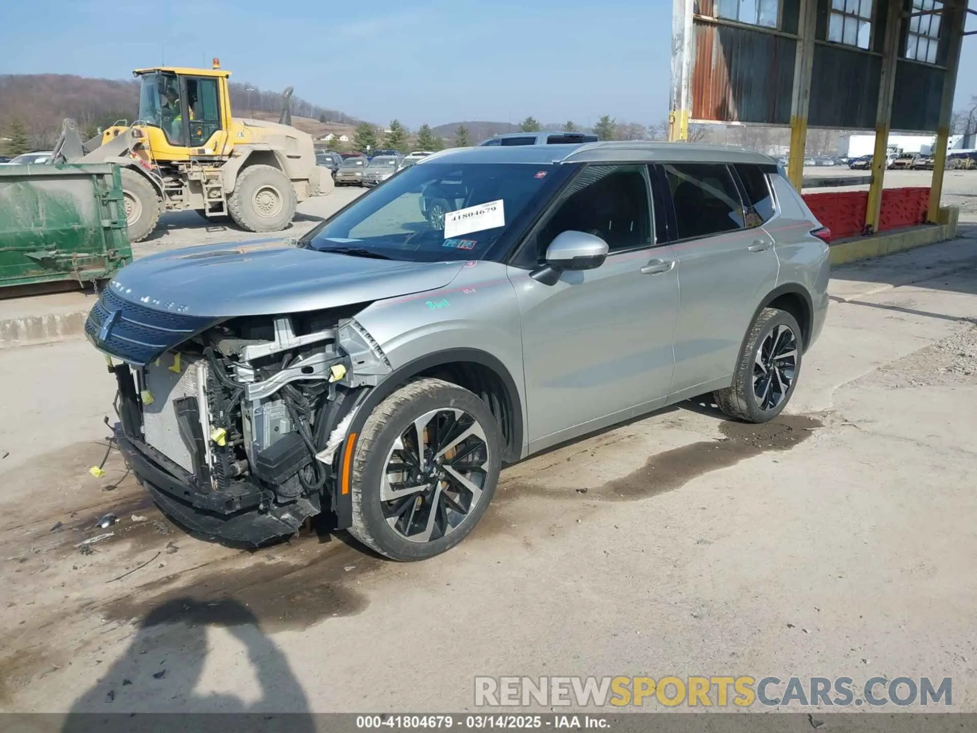 2 Photograph of a damaged car JA4J3VA8XNZ082328 MITSUBISHI OUTLANDER 2022