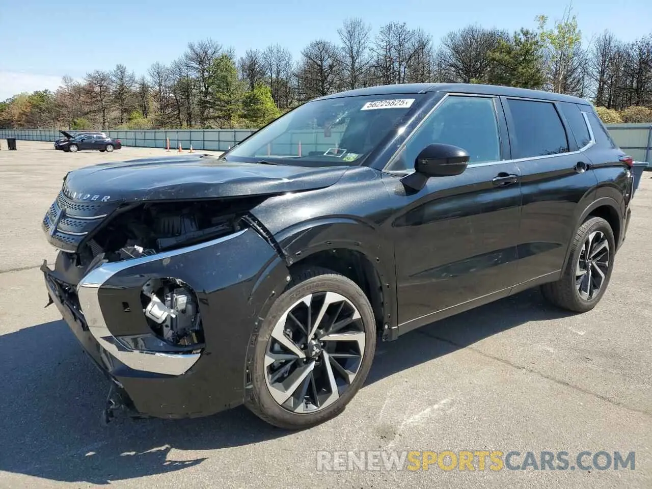 1 Photograph of a damaged car JA4J4TA81NZ034167 MITSUBISHI OUTLANDER 2022
