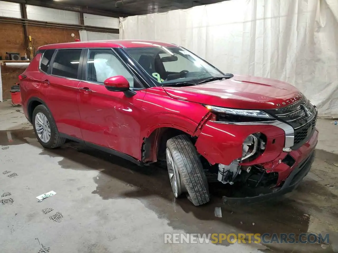 4 Photograph of a damaged car JA4J4TA82NZ018513 MITSUBISHI OUTLANDER 2022