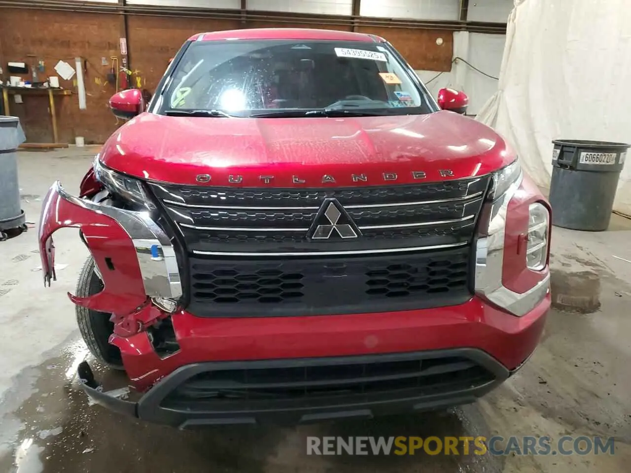 5 Photograph of a damaged car JA4J4TA82NZ018513 MITSUBISHI OUTLANDER 2022