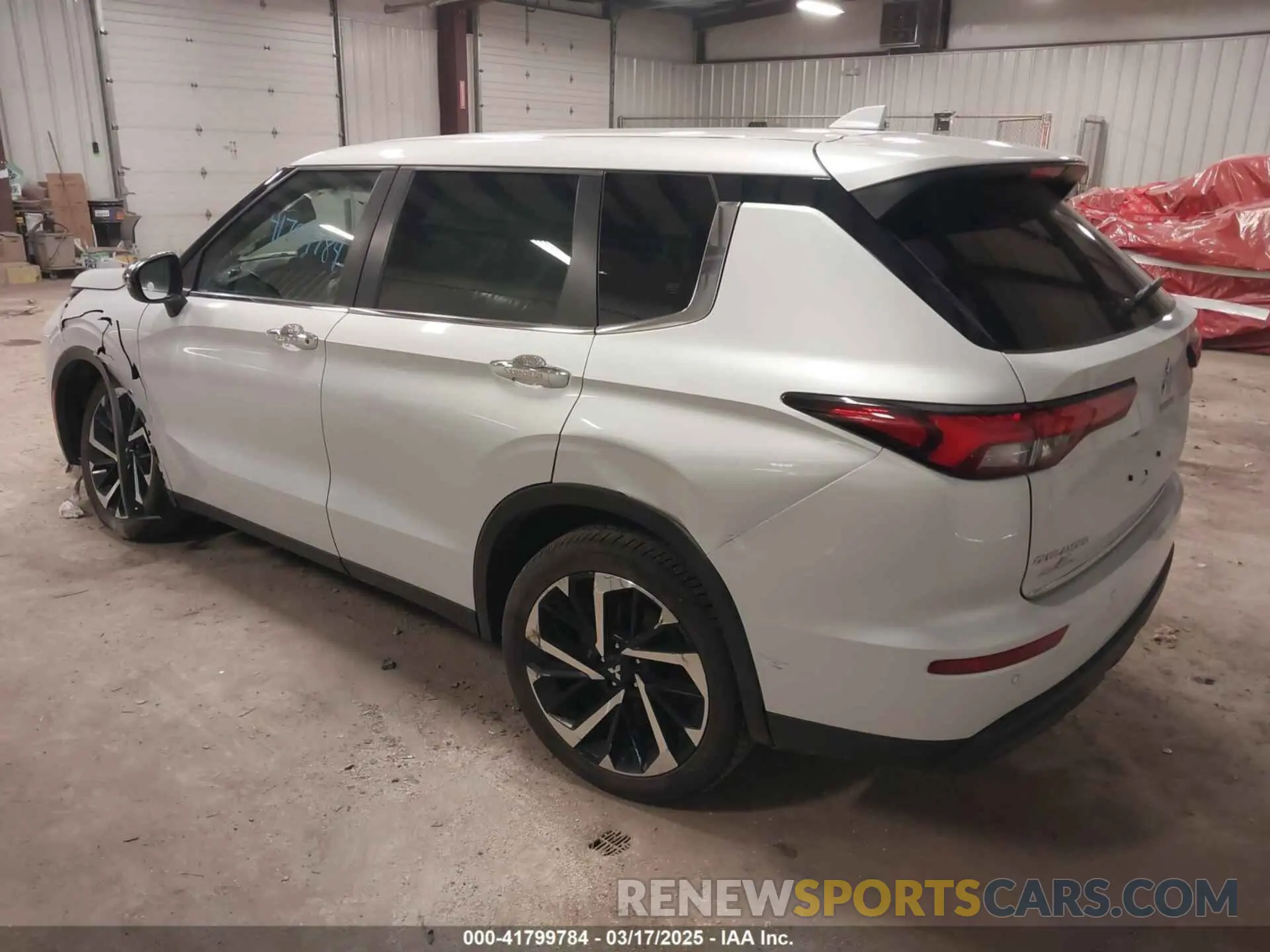 3 Photograph of a damaged car JA4J4TA83NZ039905 MITSUBISHI OUTLANDER 2022