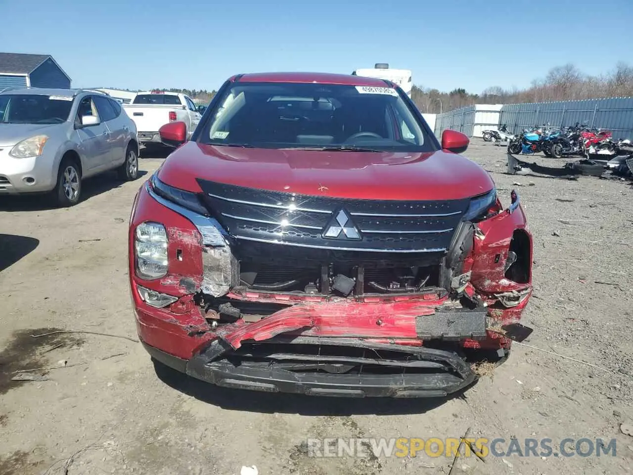 5 Photograph of a damaged car JA4J4TA84NZ033448 MITSUBISHI OUTLANDER 2022