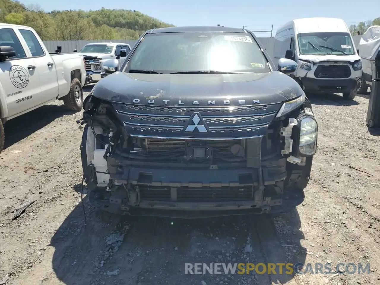 5 Photograph of a damaged car JA4J4TA84NZ082603 MITSUBISHI OUTLANDER 2022