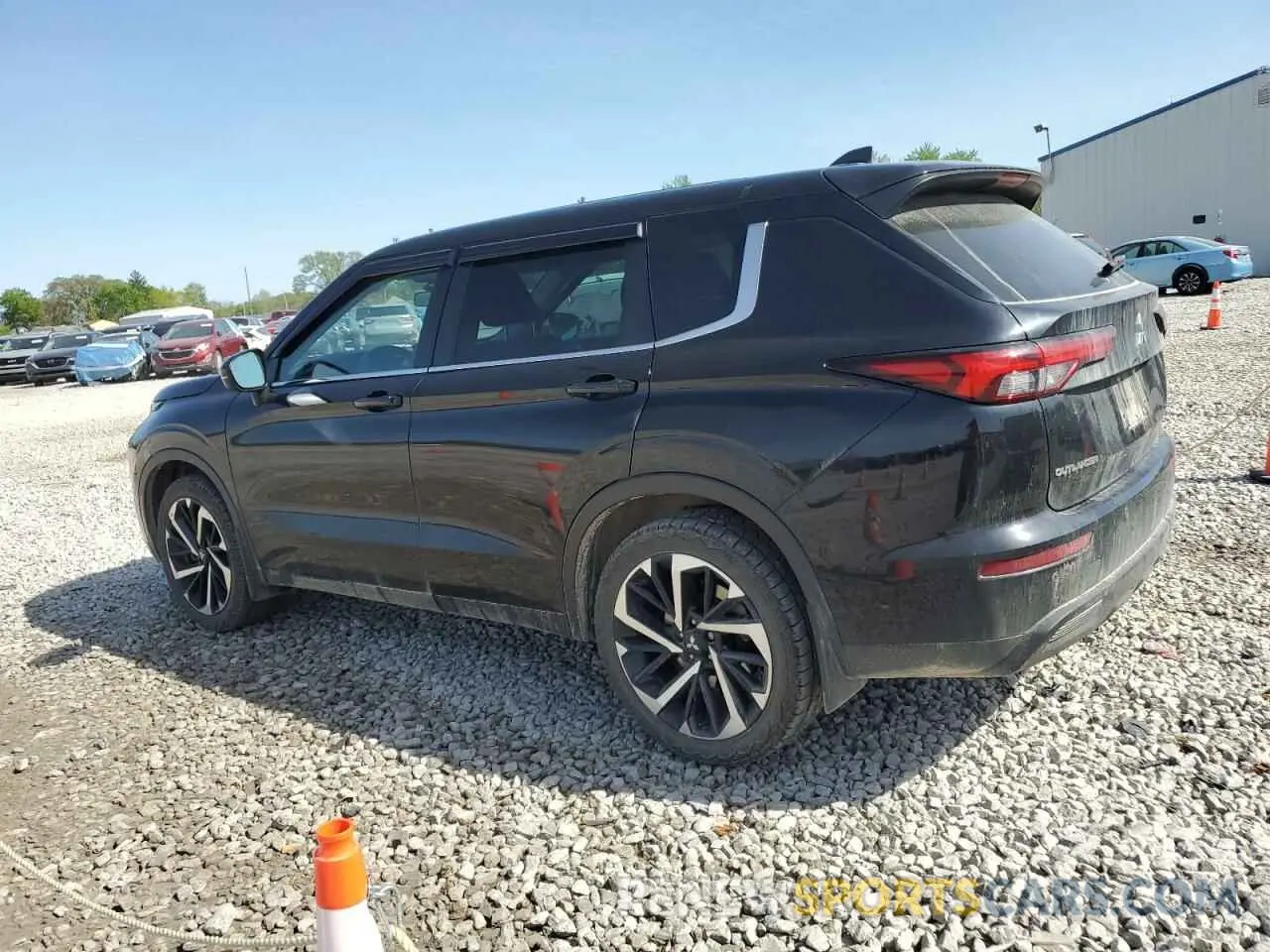 2 Photograph of a damaged car JA4J4TA85NZ073618 MITSUBISHI OUTLANDER 2022