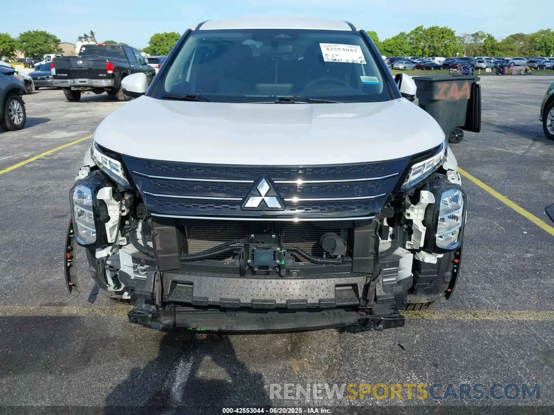 6 Photograph of a damaged car JA4J4TA85NZ086725 MITSUBISHI OUTLANDER 2022