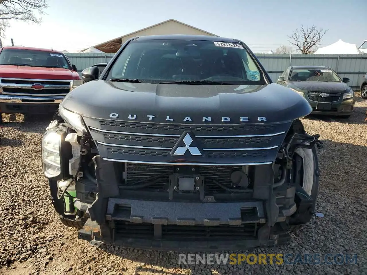 5 Photograph of a damaged car JA4J4TA87NZ035291 MITSUBISHI OUTLANDER 2022