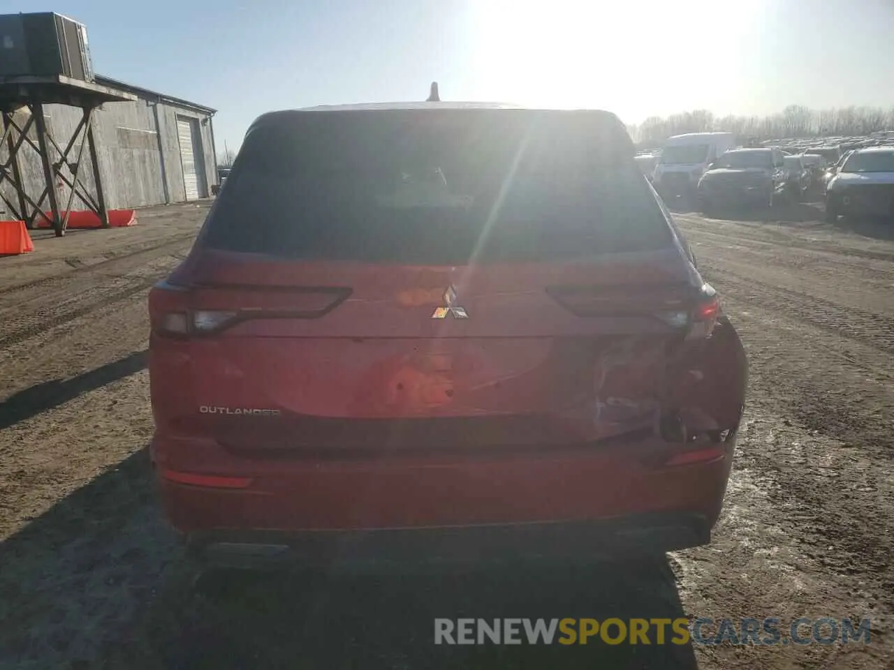 6 Photograph of a damaged car JA4J4TA88NZ041567 MITSUBISHI OUTLANDER 2022