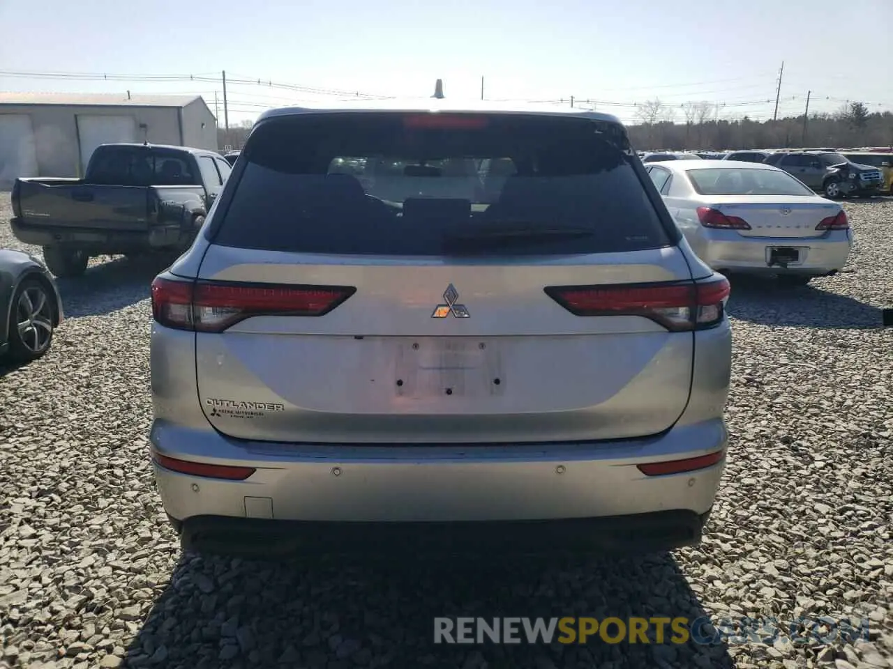6 Photograph of a damaged car JA4J4TA8XNZ061576 MITSUBISHI OUTLANDER 2022