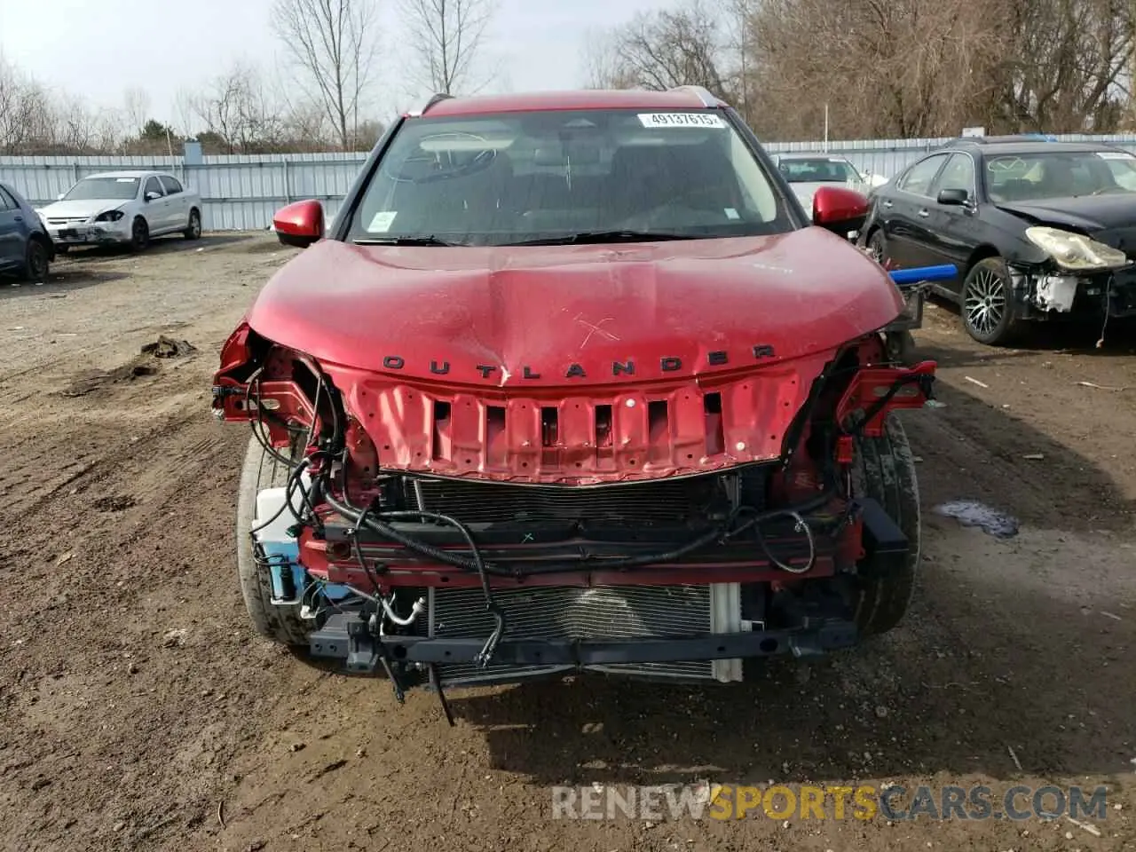 5 Photograph of a damaged car JA4J4UA80NZ618145 MITSUBISHI OUTLANDER 2022