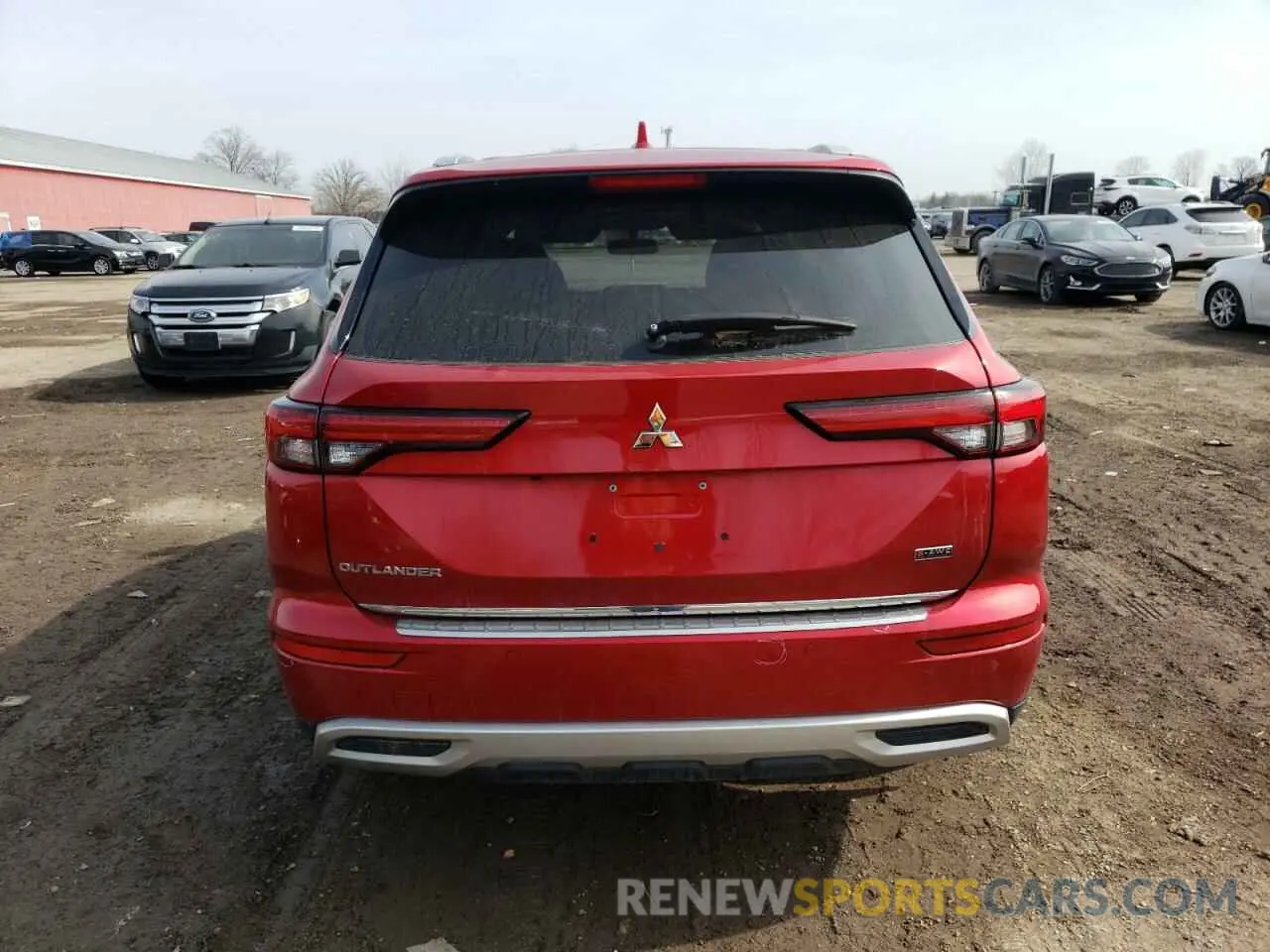 6 Photograph of a damaged car JA4J4UA80NZ618145 MITSUBISHI OUTLANDER 2022