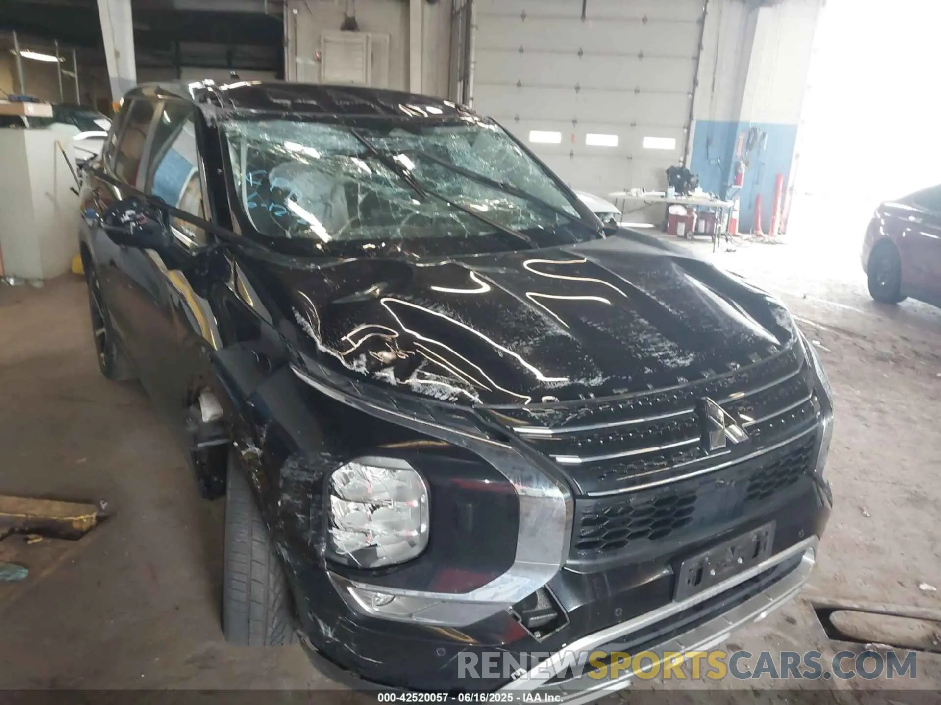 6 Photograph of a damaged car JA4J4UA82NZ062758 MITSUBISHI OUTLANDER 2022