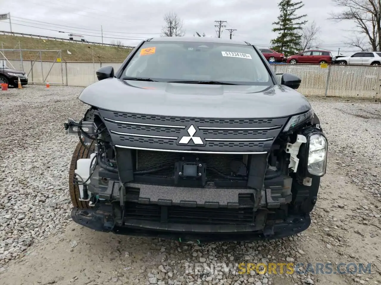 5 Photograph of a damaged car JA4J4UA83NZ036802 MITSUBISHI OUTLANDER 2022