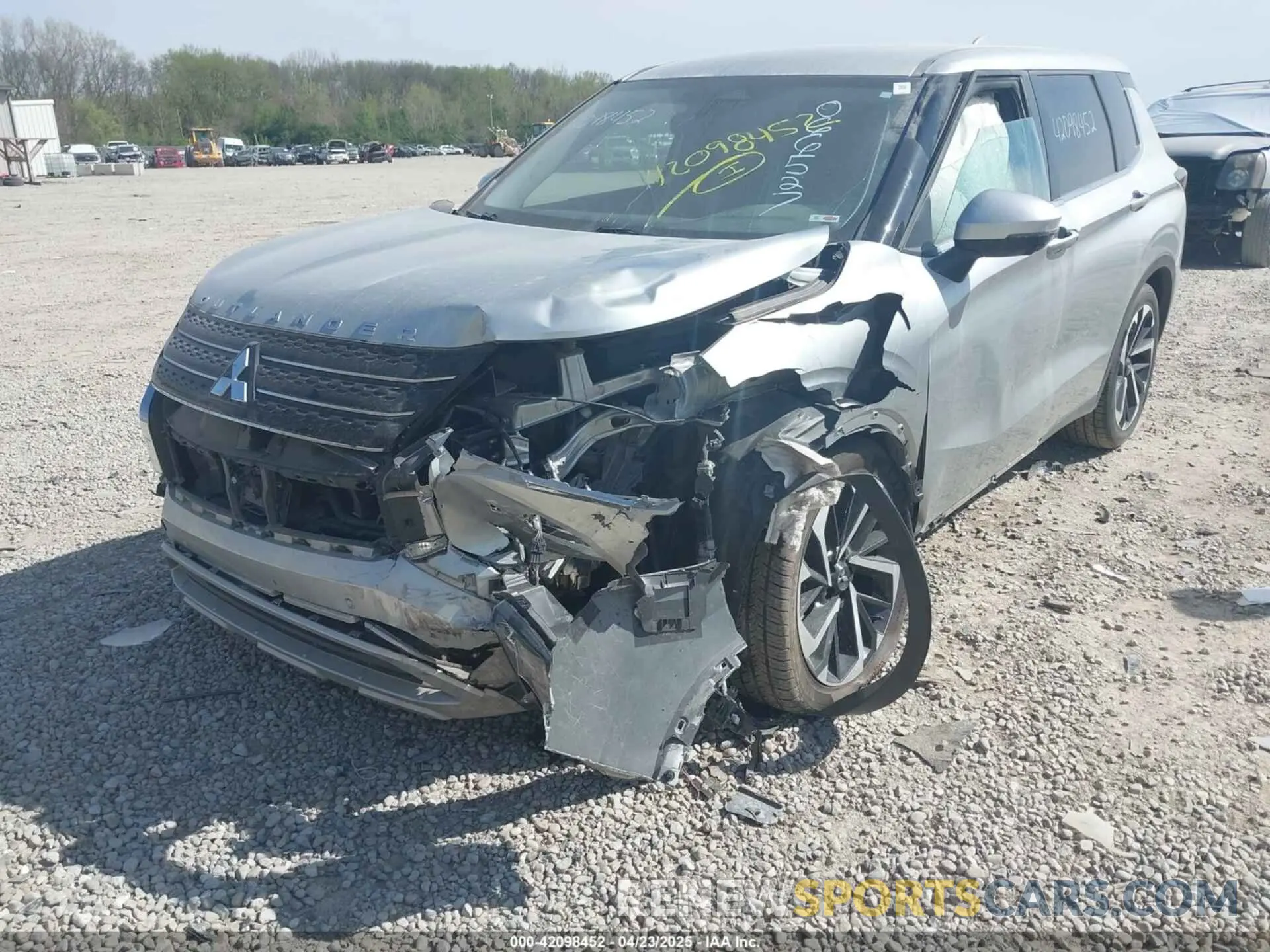 6 Photograph of a damaged car JA4J4UA83NZ066527 MITSUBISHI OUTLANDER 2022