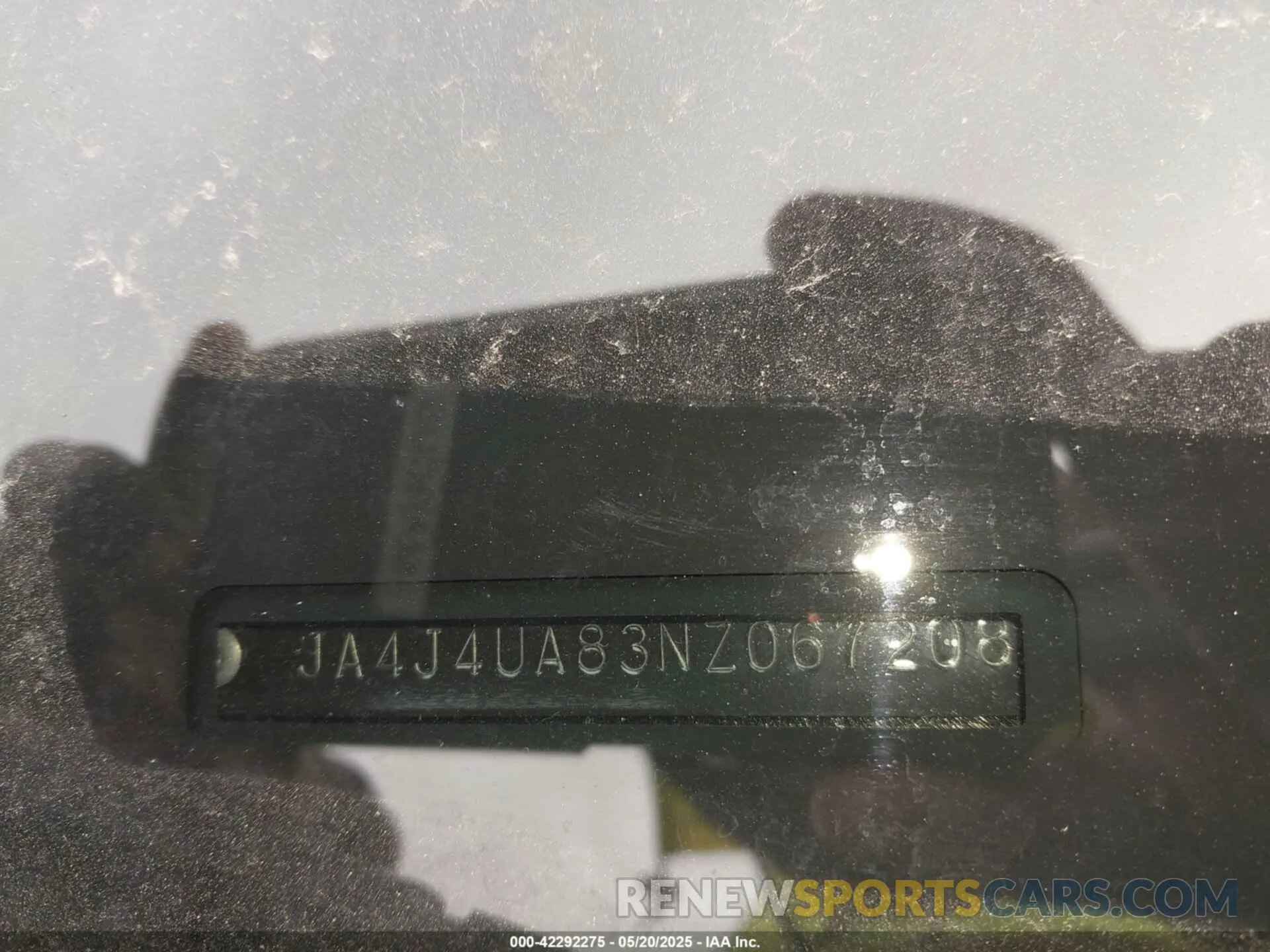 9 Photograph of a damaged car JA4J4UA83NZ067208 MITSUBISHI OUTLANDER 2022