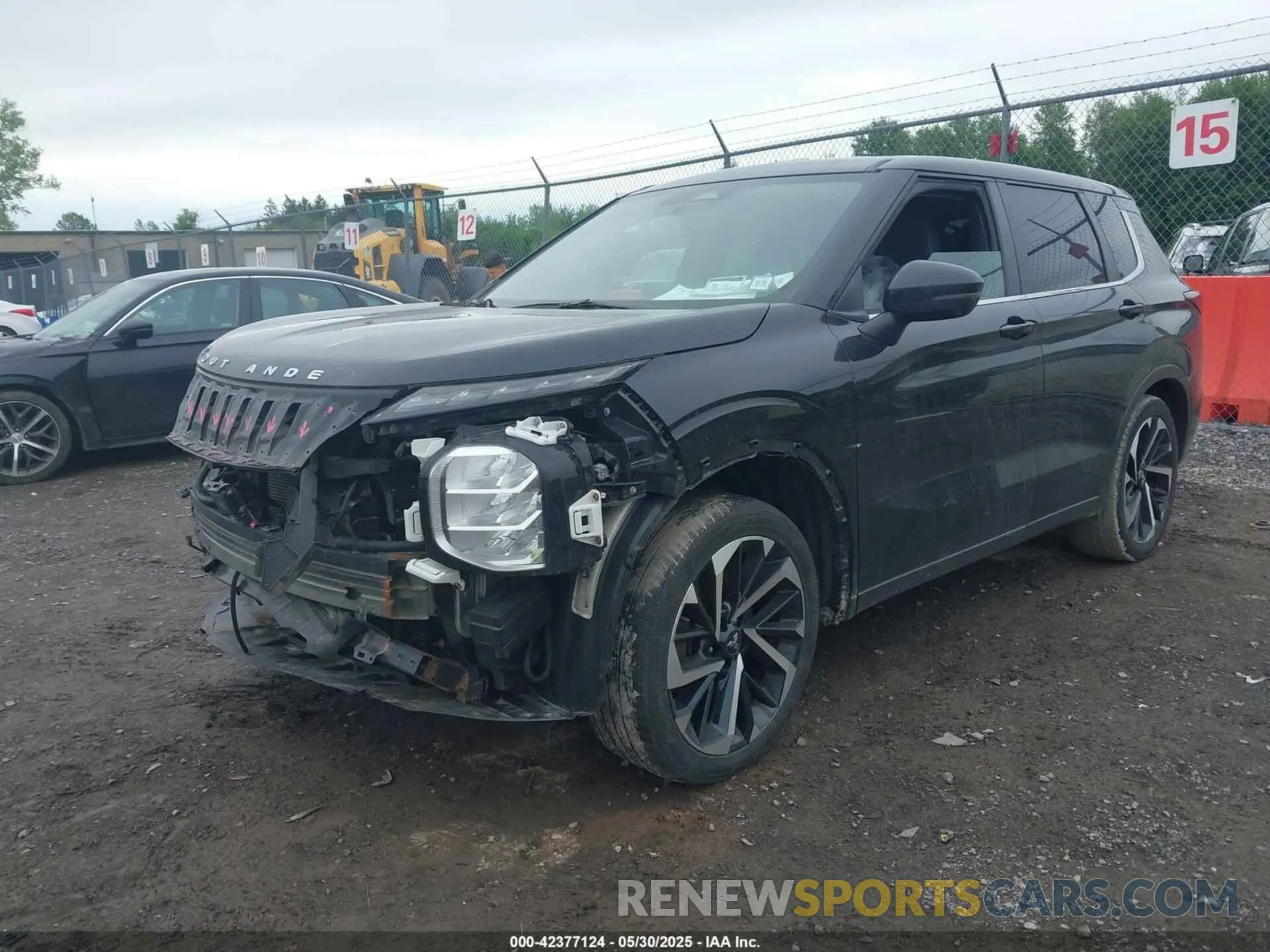 2 Photograph of a damaged car JA4J4UA84NZ037957 MITSUBISHI OUTLANDER 2022