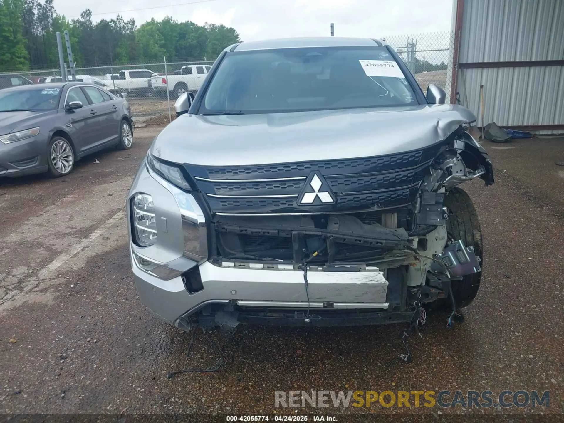 6 Photograph of a damaged car JA4J4UA84NZ052121 MITSUBISHI OUTLANDER 2022