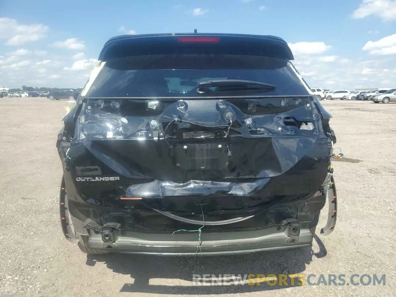 6 Photograph of a damaged car JA4J4UA85NZ077495 MITSUBISHI OUTLANDER 2022