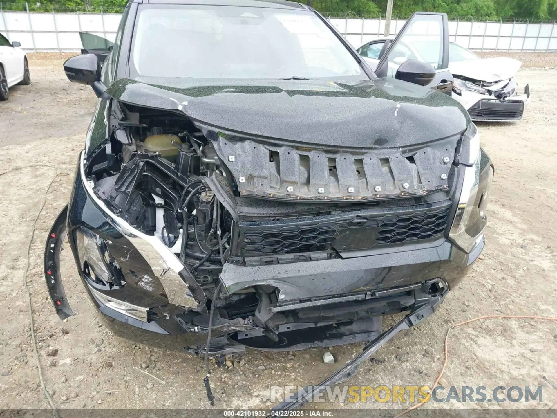 6 Photograph of a damaged car JA4J4UA86NZ011943 MITSUBISHI OUTLANDER 2022