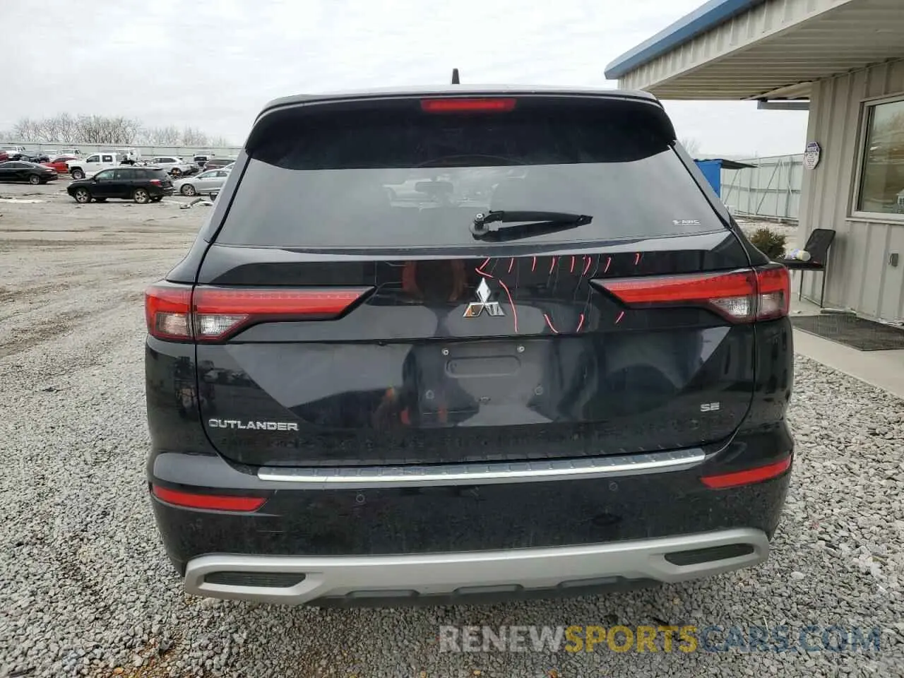 6 Photograph of a damaged car JA4J4UA86NZ017533 MITSUBISHI OUTLANDER 2022