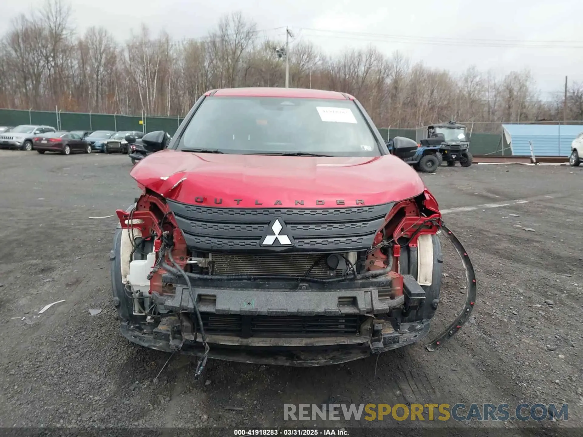 12 Photograph of a damaged car JA4J4UA86NZ055425 MITSUBISHI OUTLANDER 2022