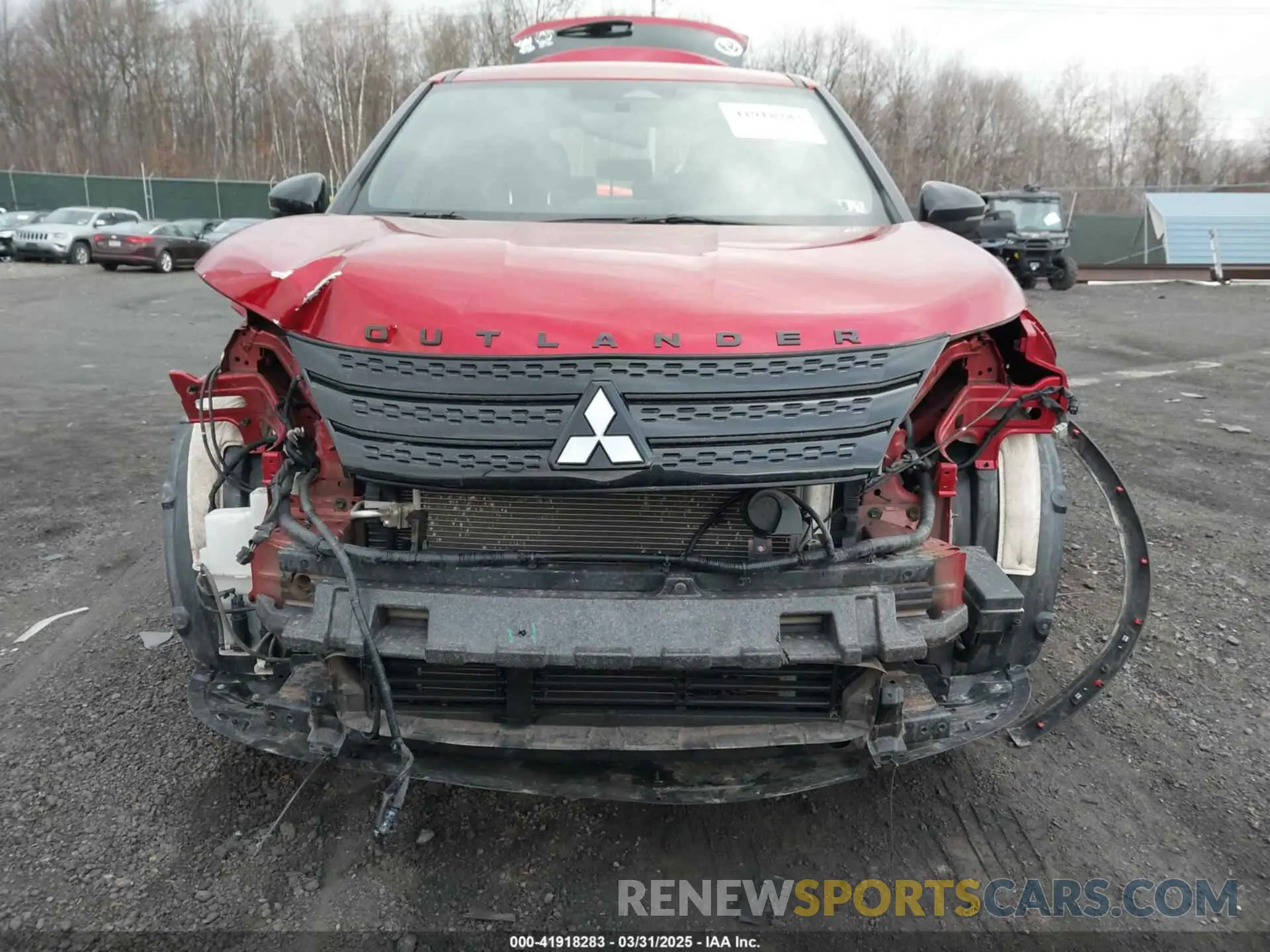 6 Photograph of a damaged car JA4J4UA86NZ055425 MITSUBISHI OUTLANDER 2022